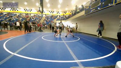 58 lbs Rr Rnd 1 - Wyatt Holtz, Wagoner Takedown Club vs Koston Baxter, Claremore Wrestling Club