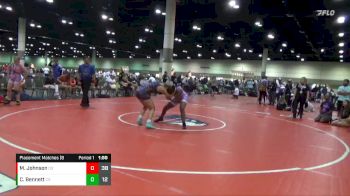 155 lbs Placement Matches (8 Team) - Claire Bennett, FC Boom Squad vs Mia Johnson, Head Hunters