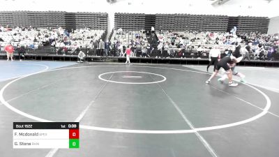 121C-HS2 lbs Semifinal - Flynn Mcdonald, Apex vs Gavin Stone, Rhino Wrestling