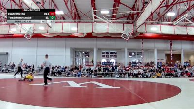 141 lbs Cons. Semi - Desmond Diggs, Mount St. Joseph vs Evan Onstad, Wisconsin-Whitewater