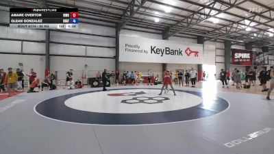 86 kg Cons. Round 3 - Amare Overton, Rock Island Wrestling Club vs Glean Gonzalez, Unattached
