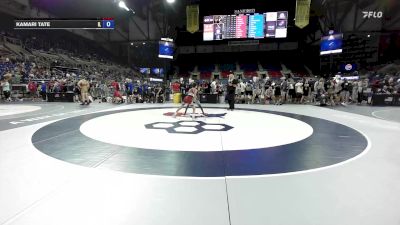 88 lbs Cons. Rd Of 16 - Keian Linnell, UT vs Kamari Tate, IL