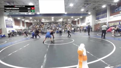 215 lbs Cons. Round 2 - Matt Fakhoury, Alta Loma vs Oscar Guzman, Westlake