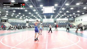 157 lbs Semifinal - Braylan Cosper, Winesburgh vs Shai Keery, Keiser University