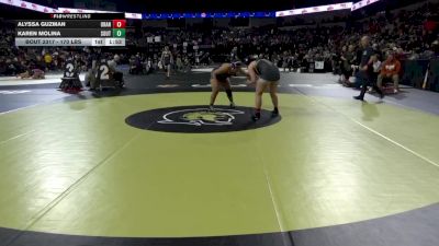 170 lbs Round Of 16 - Alyssa Guzman, Orange Vista (SS) vs Karen Molina, Southwest (EC) (SD)