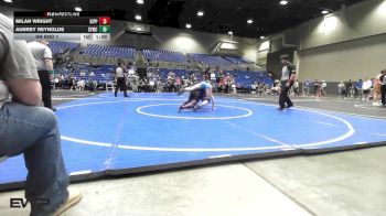 95-105 lbs Rr Rnd 1 - Milan Wright, KIPP TULSA vs Aubrey Reynolds, Searcy Youth Wrestling Club