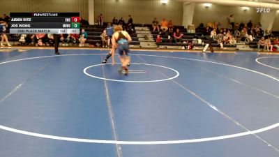 113 lbs 2nd Place Match - Jos Wong, Mile High Wrestling Club vs Aiden Ritz, Eaglecrest Wrestling Club