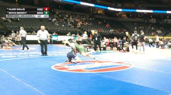 165 Class 2 lbs Cons. Round 2 - Clark Wallis, Father Tolton Regional Catholic vs Bryce Bennett, Maryville