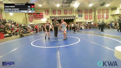 85 lbs Consolation - Case Priest, Collinsville Cardinal Youth Wrestling vs Hunter Jackson, Locust Grove Youth Wrestling