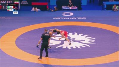 61 kg 1/2 Final - Assyl Aitakyn, Kazakhstan vs Ahmad Masoud Mohammadnezhadjavan, Iran
