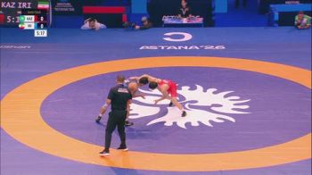 61 kg 1/2 Final - Assyl Aitakyn, Kazakhstan vs Ahmad Masoud Mohammadnezhadjavan, Iran