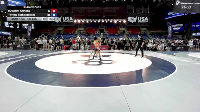 126 lbs Cons. Rd Of 32 - Jiovanni Chavez, AZ vs Titan Friederichs, MN