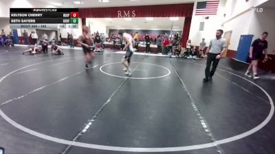 165 lbs Cons. Round 3 - Seth Sayers, Cody vs Keltson Cherry, Rock Springs