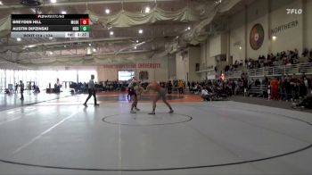 174 lbs Cons. Round 2 - Austin Dipzinski, Heidelberg vs Breyden Hill, Muskingum
