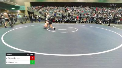 150 lbs Consi Of 32 #1 - Jake Sakofsky, Torrey Pines vs Caleb Deeter, Stansbury