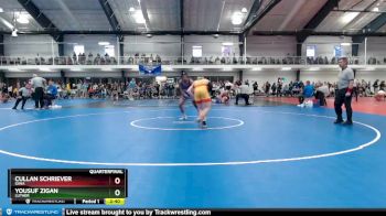 133 lbs Quarterfinal - Cullan Schriever, Iowa vs Yousuf Zigan, Luther