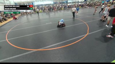 144 lbs Cons. Round 2 - Julian Wilson, . vs Jonathan Belcher, Unattached