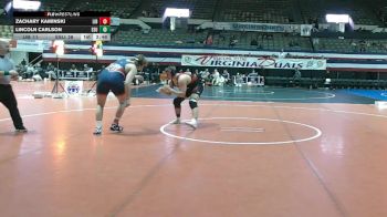 285 lbs Champ Round 1 (16 Team) - Lincoln Carlson, East Stroudsburg University vs Zachary Kaminski, Liberty