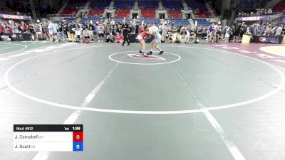 126 lbs Cons 64 #2 - Jacob Campbell, AR vs Jaxson Scott, KS