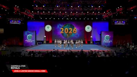 Champion Allstars - Royals [2026 L6 Limited Senior XSmall Coed Semis] 2026 The Cheerleading Worlds