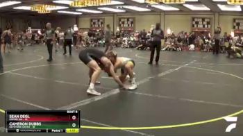 167 lbs Semis & 1st Wrestleback (8 Team) - Sean Degl, Empire WA vs CAMERON DUBBS, Keystone Crush