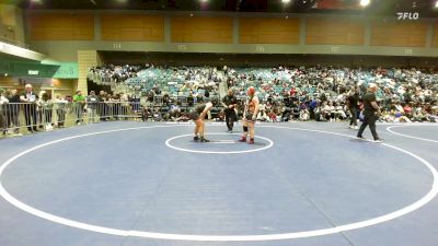 190 lbs 3rd Place - Pauley Leon, Apple Valley vs Queen-Fuamatala Moniz, Auburn