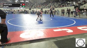 110 lbs Round Of 64 - Jordan Inman, Prague vs Joe Hinz, Weatherford