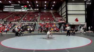 125 lbs Cons. Semi - Nathan Smith, Indianapolis vs Jason Strope, McKendree