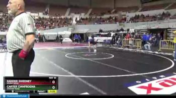 D1-113 lbs Cons. Round 3 - Carter Cianfrogna, Shadow Ridge vs Xander Sweeney, Desert Ridge