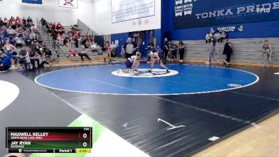 114 lbs Round 3 - Jay Ryan, Goodhue vs Maxwell Kelley, White Bear Lake Area