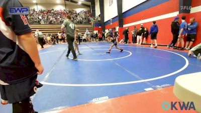 49 lbs Quarterfinal - Bennett Grose, Ponca City Wildcat Wrestling vs Brody Boyd, Team Tulsa Wrestling Club