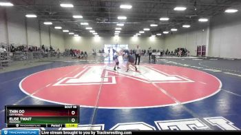 138 lbs Quarterfinal - Elise Twait, Meridian vs Thin Oo, Centennial