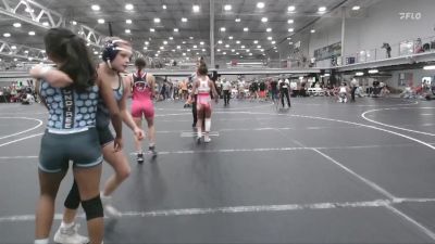102 lbs Round 3 (6 Team) - Amiya Walker, Ground Up USA vs Audrina Miller, Wrecking Crew Dream Crushers