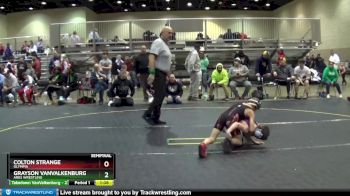 67 lbs Semifinal - Colton Strange, Olympia vs Grayson VanValkenburg, ARES Wrestling