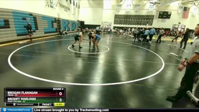 175 lbs Placement - Ethan Goulet, Broomfield vs Tiger Man, Fossil Ridge