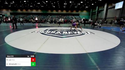 141 lbs Consi Of 16 #1 - Ruben Le, San Francisco vs Hercules Windrath, Cal Poly