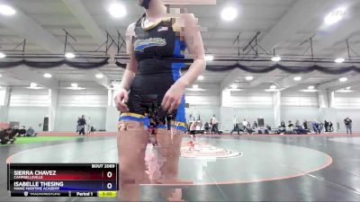 155 lbs Cons. Round 1 - Sierra Chavez, Campbellsville vs Isabelle Thesing, Maine Maritime Academy