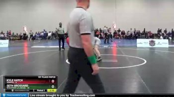 165 lbs Placement Matches (16 Team) - Kyle Hatch, Wabash vs Seth Brossard, Wisconsin-La Crosse