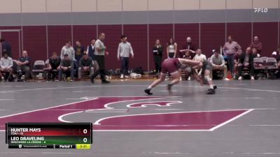 174 lbs Leo Draveling, Wisconsin-La Crosse vs Hunter Mays, TCNJ