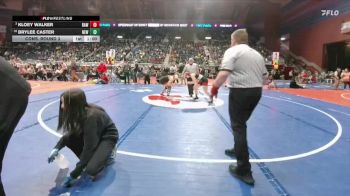 140 lbs Cons. Round 3 - Brylee Caster, Newcastle vs Kloey Walker, Rawlins