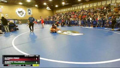 190 lbs Champ. Round 2 - Roberto Villanueva, Peninsula vs Alfredo Perez, Mayfair