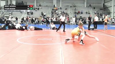 138 lbs Consolation - Mikey McNeal, PA vs Tyler Mason, WV
