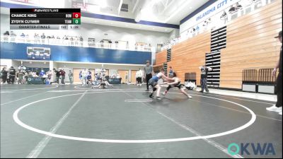 100 lbs Quarterfinal - Chance King, Team Nomad vs Zydyn Clymer, Team Guthrie Wrestling