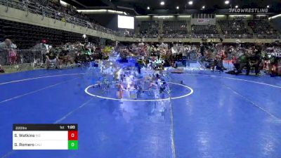 220 lbs Quarterfinal - Shaun Watkins, Rio Grande vs Gasper Romero, California