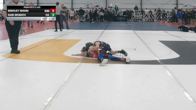 52 lbs Round 5 - 4:00pm Saturday - Bentley Ishuin, NCWAY National Team vs Kaid Mcmath, Florida Elite