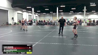 84 lbs Placement (4 Team) - Cam Renfer, Mat Assassins Grey vs Ed Encarnacion, Headhunters