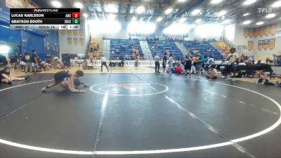 150 lbs Round 3 (8 Team) - Lucas Karlsson, Avalon WC vs Grayson Booth, Socs