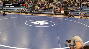 138 lbs Semifinal - Zaen Green, Kearney vs Hayden Klimek, Grand Island