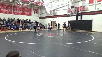 JV-20 lbs Round 2 - Mia Ungs, Iowa City Liberty vs Autumn Becker, Iowa Valley, Marengo