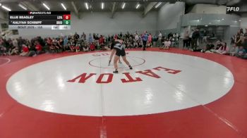 155 lbs 5th Place Match - Kaliyah Schimpf, Broomfield vs Ellie Beagley, Lewis-Palmer